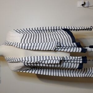 Calypso St.Barth linen Open‎ Cardigan sz small